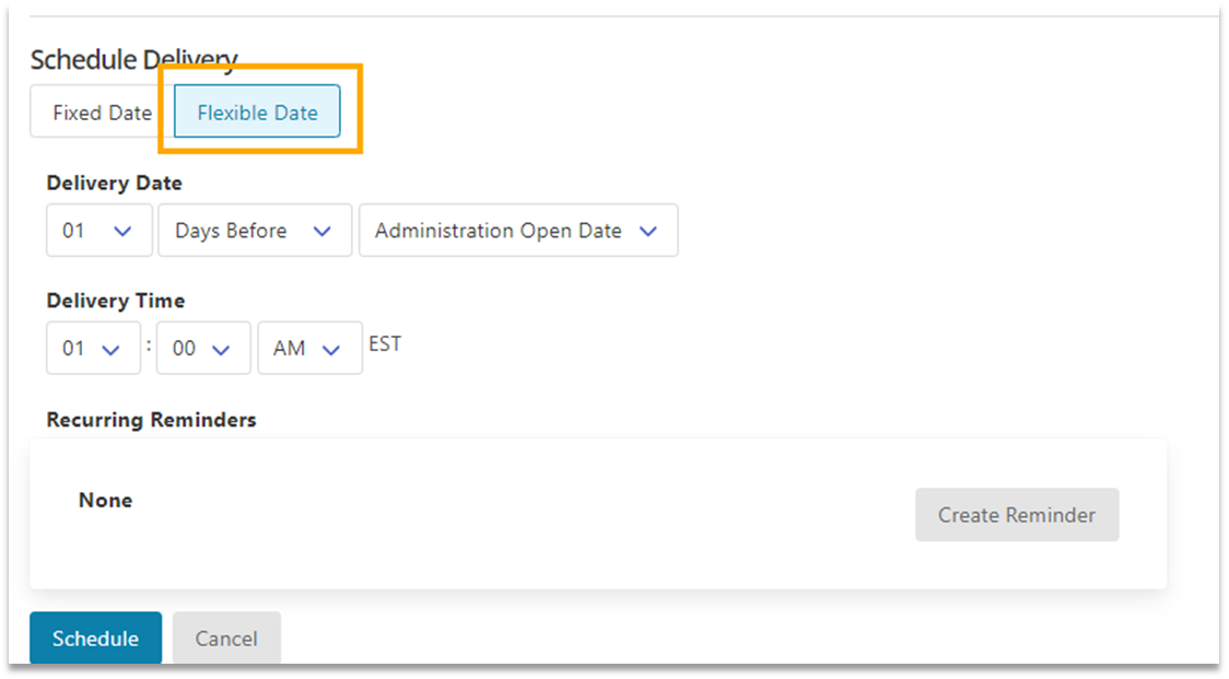 Evaluate Release Notes: Mailing Center Updates: Scheduled Notifications ...